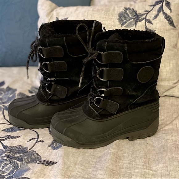 Lands End snow boots Youth size 3M - Picture 3 of 6